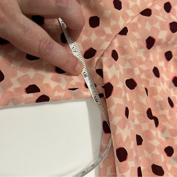 Kate Spade Floral Tile Mini Dress H255 Pippa Middleton Sz 12 - Picture 7 of 9